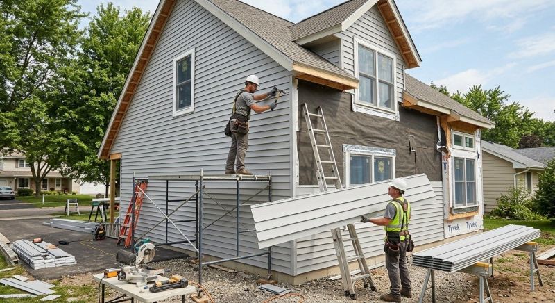 How New Siding Installation Improves Energy Efficiency And Home Value